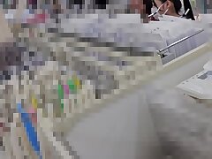 3YXB200Q Adorable Schoolgirl's Secret Under-Desk Classroom Passion