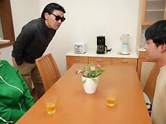 TEND-009 Twin Asian Beauties Alternately Suck and Fuck One Man's Hard Cock