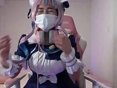 FC2-PPV-4584876 Asian Beauty in White Panties Finds Ultimate Pleasure Delightfully