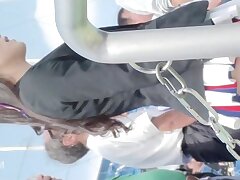 cheer382-383 Adorable Teen Shows Off Her Body in Sexy Bikini for Fantasy Fun