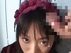 0464_GHD-001_1 Seductive Japan Princess Takes Big Dildo into Mouth Before Steamy Sex