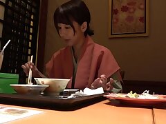 481SACZ-300 Sensual Rin Plunges Vibrant Dildo Deeply Into Lustful Pussy