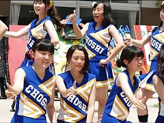 hakiwasure-Cheer02 Teen Tempts Slowly Stripping to Show Off Her Sexy Body