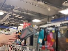 omise-14 Sexy Chick in Stockings Teases Camera with Sultry Erotic Showmanship