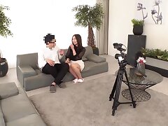 HAWA-325 Arisa Gets Blissful Belly Cum Through Shorts with Sex Toys