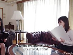 0952_HS-SMTMAN_HD Japanese Cheerleader Finds Bliss in Hot Group Sex Adventure