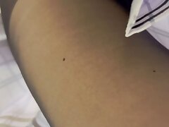 KFC_Just_as_She_Spreads_Her_Legs_and_Poses_for_a_Photo Flexible Asian Stocking Goddess Enjoys Hard Sex Fantasies Fulfilled