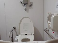 toire-37 Seductive Japanese Office Lady's Passionate Blowjob & Rough Encounter