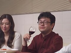 JUQ-540 Hot Pussy Moves Wildly on Hard Dick Soaking Bed in Pleasure