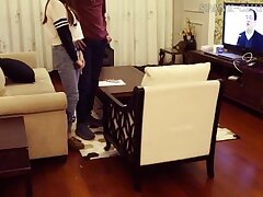 0016_CHSP-HSZ Seductive Redhead Doll's Hairy Pussy Tempts with Irresistible Blowjob