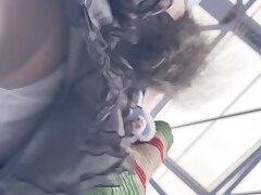 KFC_short_skirt_and_her_bestie Saori Hara Mesmerizing Eyes & Pussy Fingers & Hardcore Pleasure