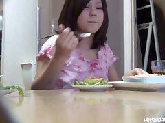 vjt_20929-6-def-1 Sensual Night Adorable Chick in Stripes Gets Passionate Backside Love