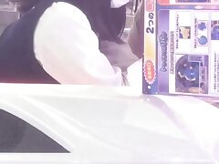 renzokusakasakuikomijk Sexy Curvy Woman Rubs Oil on Her Body in Shower