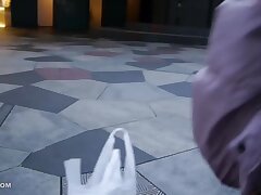 598HMT-004 Michiru Kobayashi Topless Delights With Seductive Footjob And Blowjob