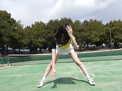 1shirosuko Sizzling Hot Asian Beauty Takes On A Massive Cock Roughly