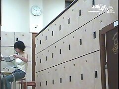 05273_140 Bunko Kanazawa Wears Crotchless Suit for Hot Spontaneous Sex