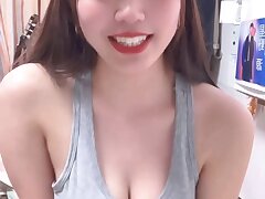 03N1mQ21 Adorable Japanese Doll Savoring Fresh Cum Indoors Seductively