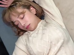 sougei03 Sensual Hairy Pussy Moans Loudly While Getting Rugged Fingering Action