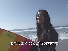 HIKR-188 Passionate Nights Japanese Beauty's Steamy Adventure with Strong Man