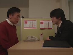 JUQ-066 Naughty Student's Secret Busty Temptation with Two Guys at School