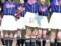 cheer4K50 Luscious Cutie Enjoys Rough Rides During Steamy Group Pleasure Night