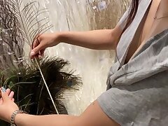 omise-003 Sexy Babe Enjoys Intense Pleasure from Oral and Deep Thrusts