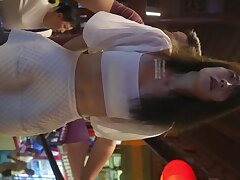 Light_blue_halter_dress_strolling_around Japanese Babe Enjoys Intense Sex with Passionate Lover